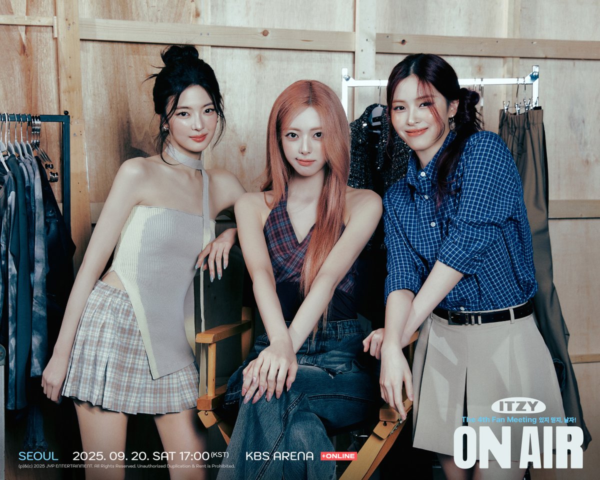 ITZY (@itzyofficial) on Twitter photo ITZY The 4th Fan Meeting ์์ง ๋ฏฟ์ง, ๋ ์! "ON AIR"
#LIA #RYUJIN #YUNA
๐บ 2025.09.20 SAT 17:00 (KST)
๐บ KBS ARENA (+ONLINE)
TICKET OPEN
โ
MIDZY 4TH : 2025.08.05 TUE 20:00 (KST)
โ
GENERAL : 2025.08.06 WED 20:00 (KST)
#ITZY #MIDZY <a href="/ITZYofficial/">ITZY</a>
#๋ฆฌ์ #๋ฅ์ง #์ ๋
#์์ง๋ฏฟ์ง๋ ์ ITZY The 4th Fan Meeting ์์ง ๋ฏฟ์ง, ๋ ์! "ON AIR"
#LIA #RYUJIN #YUNA
๐บ 2025.09.20 SAT 17:00 (KST)
๐บ KBS ARENA (+ONLINE)
TICKET OPEN
โ
MIDZY 4TH : 2025.08.05 TUE 20:00 (KST)
โ
GENERAL : 2025.08.06 WED 20:00 (KST)
#ITZY #MIDZY <a href="/ITZYofficial/">ITZY</a>
#๋ฆฌ์ #๋ฅ์ง #์ ๋
#์์ง๋ฏฟ์ง๋ ์