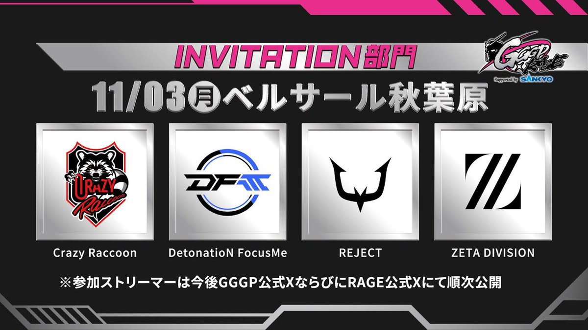 値下げ　カスタム　機械式　バージョンアップ品　Gロゴ GGGP × RAGE コラボ INVITATION部門 開催決定