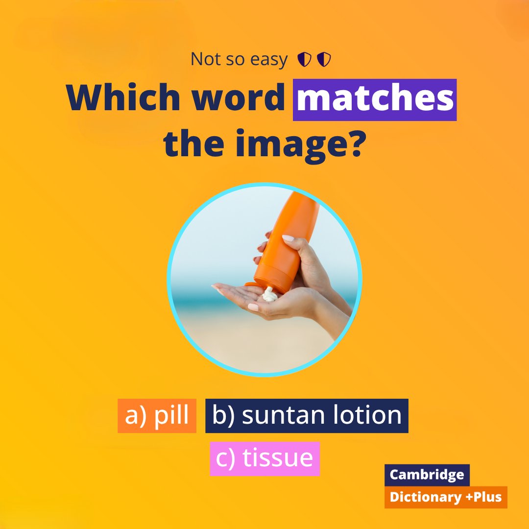 CambridgeWords's tweet image. What is this a picture of? ⬇️ 

Check the answer and take the quiz 👉 cambrid.ge/4jDa9yC 

#LearnEnglish #ImageQuiz #CambridgeDictionary