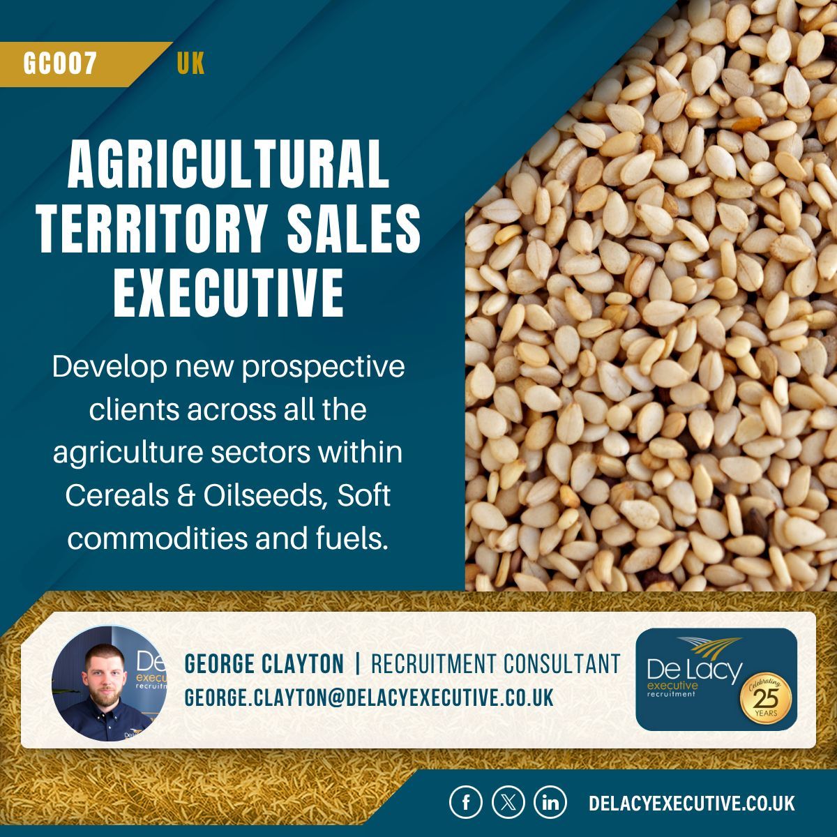 Are you ready to join an organisation on the up and get into commodity hedging? 

As Agricultural Territory Sales Executive, you will develop and maintain a portfolio of farming customers across the UK.

Apply here: delacyexecutive.co.uk/jobs/gc007-agr… 

You'll educate and sell hedging