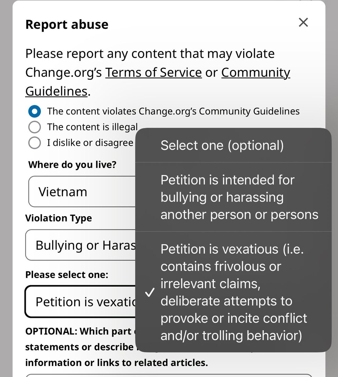 Please go to this website, log in and REPORT this petition. 

change.org/p/luxury-house…

There're already over 2300 verified signature. We need to take it down immediately. 

#หลิงหลิงคอง #LinglingKwong
#หลิงออม #LingOrm