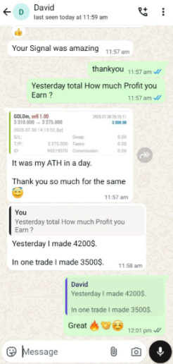 رائع 🔥✅
حقق العميل أرباحًا مذهلة 💥💥

chat.whatsapp.com/IDDMcxwyW52IIy…
👆👆👆
انقر لنسخ إشاراتنا 💯

إذا كانت لديك صفقات معلقة خاسرة، فسنساعدك على التعافي 🙏🙏

#الجبل_الاخضر #Kingdom #今月描いた絵を晒そう #Xauusd #Gold #FOREX