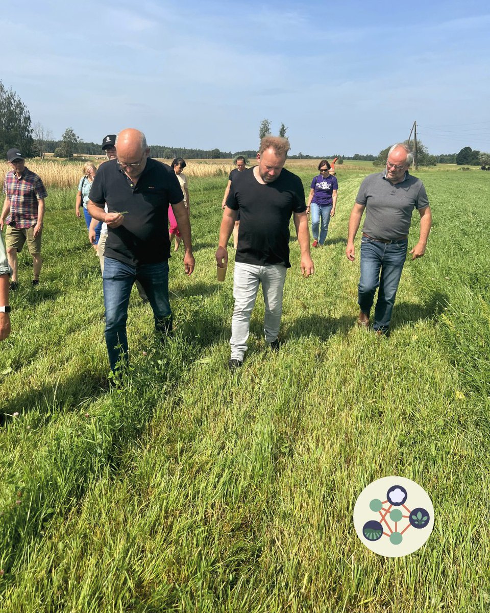 OrgClimateNET's tweet image. 🌿 Day 2 of #OrganicClimateNET in Latvia! We visited SIA LIZAGRO — an organic farm with 70 cattle, all fed on homegrown grain &amp;amp; fodder. A shining example of climate farming &amp;amp; animal care. 🌱🐄

🔗 organicclimatenet.eu

#ClimateAction #Latvia #LIZAGRO