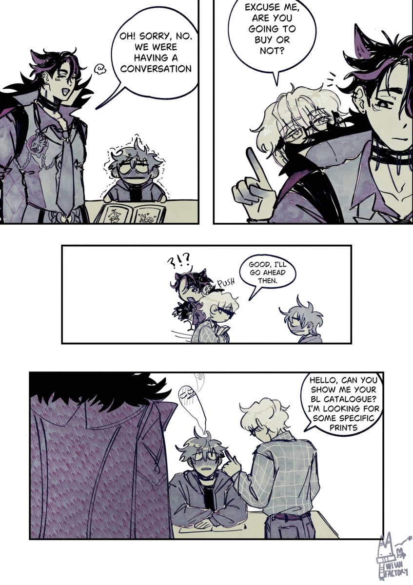 booth artist till x cosplayer ivan pt.2
(1/2)
#ivantill