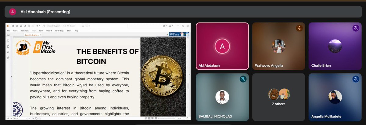 Yesterday’s session marked the final class with cohort 4. The session, led by <a href="/harymo_/">🤷‍♂️@Aki</a> brought together every idea we had examined over the past weeks: from the history of money, to central banking, to decentralized systems into one central theme: Why Bitcoin?

We began by