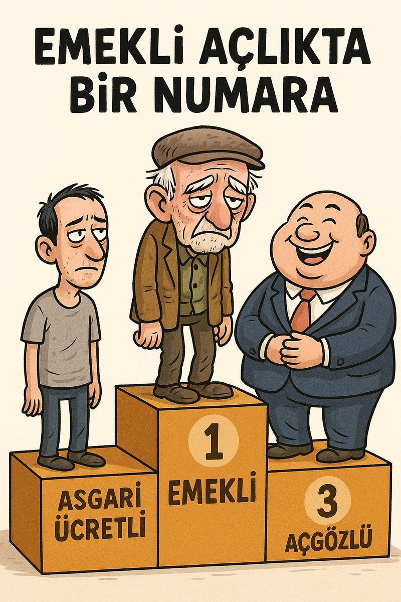 Emekliyi ezdikce ezdiniz..
#5000KısmiHükümetKurbanı
#HükümetEmekliyiBitirdi

<a href="/isikhanvedat/">Prof. Dr. Vedat Işıkhan</a>