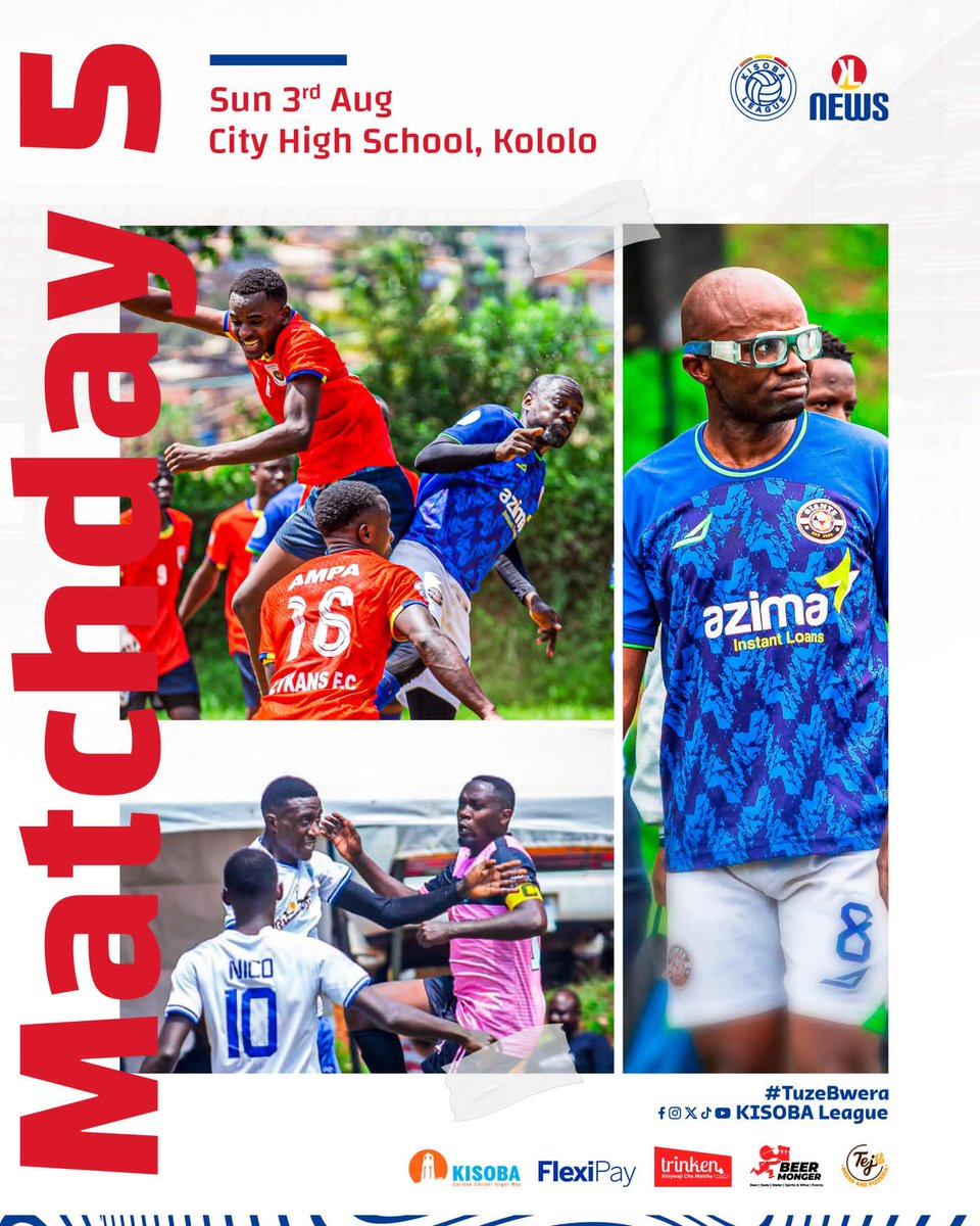 ELITES FC (@elitesk15) on Twitter photo Back from the international break.
We are back strong and better.
#KISOBALeagueSnIV || #KLBeachFinale🏖️
Powered by <a href="/twineshots/">Twineshots</a> , <a href="/HotelLavena/">Hotel La Vena</a> and <a href="/ArchBuildUg/">Arch Build UG</a> Back from the international break.
We are back strong and better.
#KISOBALeagueSnIV || #KLBeachFinale🏖️
Powered by <a href="/twineshots/">Twineshots</a> , <a href="/HotelLavena/">Hotel La Vena</a> and <a href="/ArchBuildUg/">Arch Build UG</a>