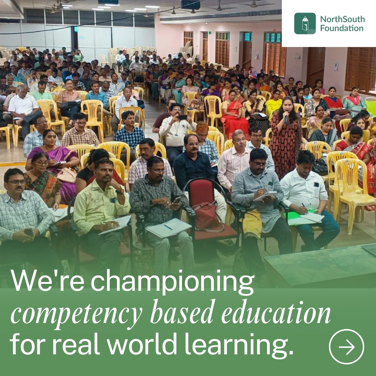 nsfncl_india's tweet image. 📷 NSF Field Update: AP KGBV Training, Vijayawada 📷
We recently trained ~300 teacher trainers from AP Schools.
86% of teachers recognized that our competency-based assessments help students apply their learning to real-life.
#CompetencyBasedLearning #NSFIndia #APKGBVSchools