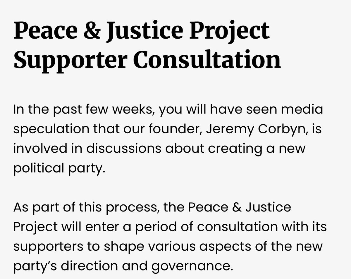 I’ve responded to Jeremy Corbyn’s consultation on forming a new political party.

I’m prepared to support them but only on one condition: commit to rejoining the EU.

Brexit has gutted British farming, wrecked trade, flooded us with substandard imports, driven up food prices and