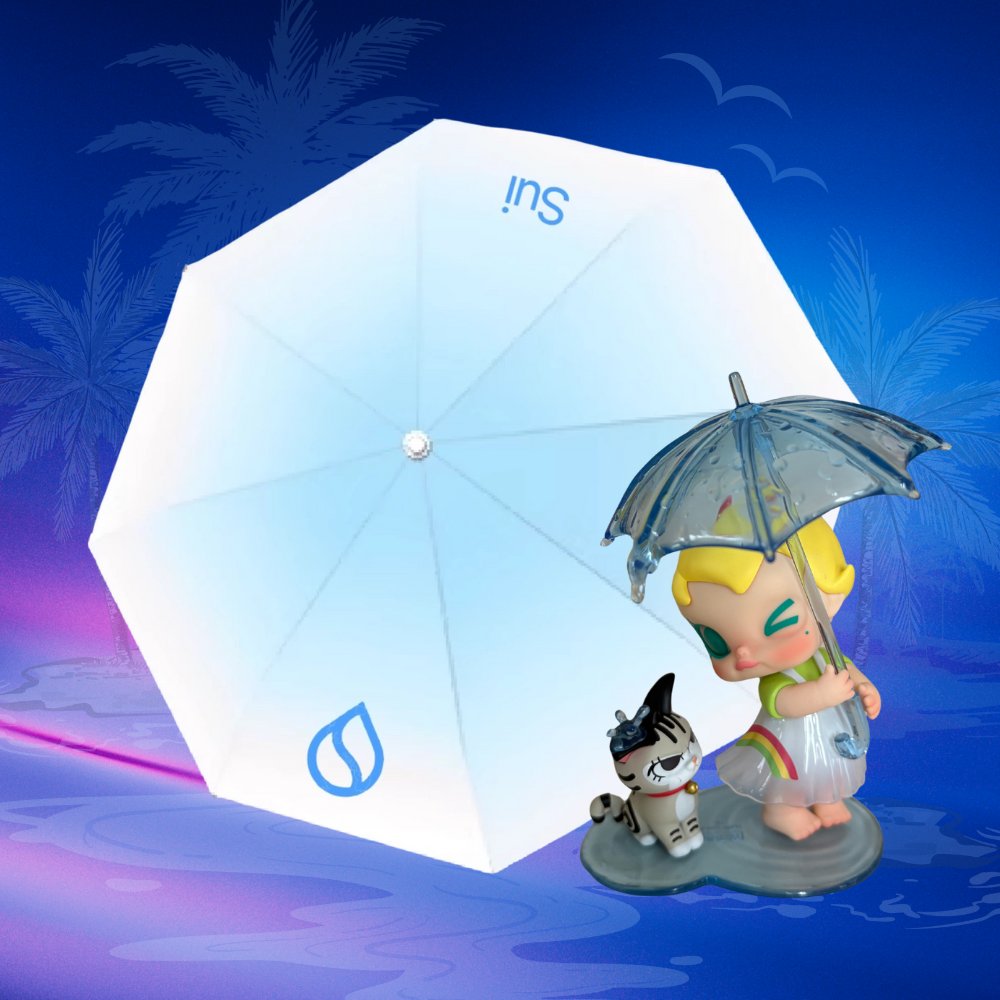 SuiNetworkCN's tweet image. 8月的第一天GM👋
有谁已经拿到了 Sui 同款晴雨伞啦？瞧瞧😉