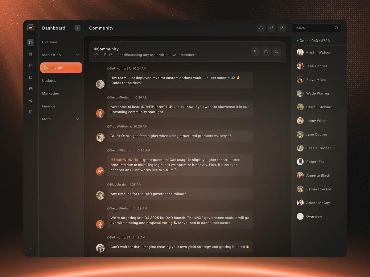 uiuximran's tweet image. 🚀 NexonFi Community – Dashboard Design
Crafted a smart, user-first dashboard tailored for DeFi users.
✅ Real-time governance insights
✅ Modular design for scale
✅ Community-centric UX

Built for the decentralized future.
#NexonFi #CryptoDesign #Web3UI #DeFiDashboard #UXDesign…