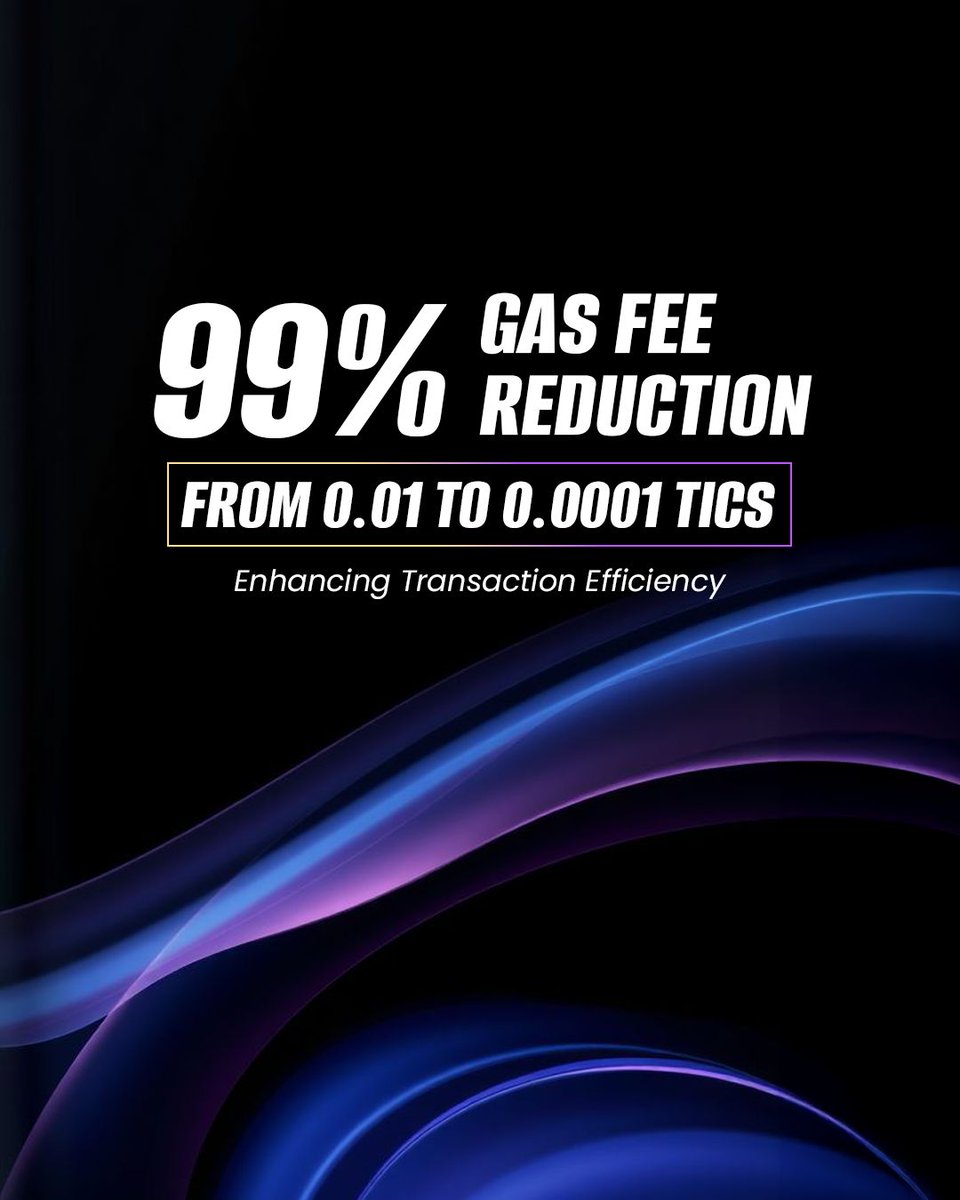 qubetics's tweet image. 🚨  Network Update – Gas Fee Reduced by 99% 🚨 

At Qubetics, we’re committed to delivering efficiency and cost-effectiveness to our users. We&apos;ve reduced the gas fee from 0.01 to 0.0001 TICS, ensuring faster, cheaper, and seamless transactions across our ecosystem.

This is…