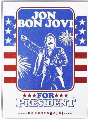 Certainly wouldn’t complain about this. Very smart man with a brilliant work ethic. Has been and done everything for everyone. 40 years in the music business is no easy feat. #jbjforpresident
