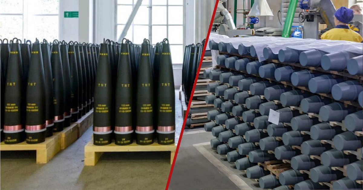 In July, NATO Secretary General Mark Rutte claimed Russia produces 4 times more artillery ammo than the NATO. To assess this, RFE/RL and CIT analyzed data on Russian vs. NATO ammo production and concluded that the situation is not as nearly dramatic. Thread with key findings🧵: