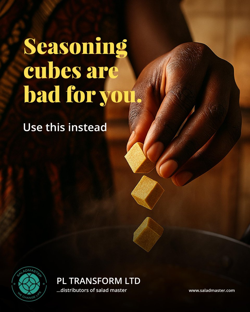 pl_transform's tweet image. Who told us we need loads of salt and Maggi for great taste? That&apos;s the biggest kitchen lie ever! When you cook with Saladmaster&apos;s even heat distribution, natural flavors come alive. You can also use natural Herbs and spices to enhance your food&apos;s taste. 

#healthycookware