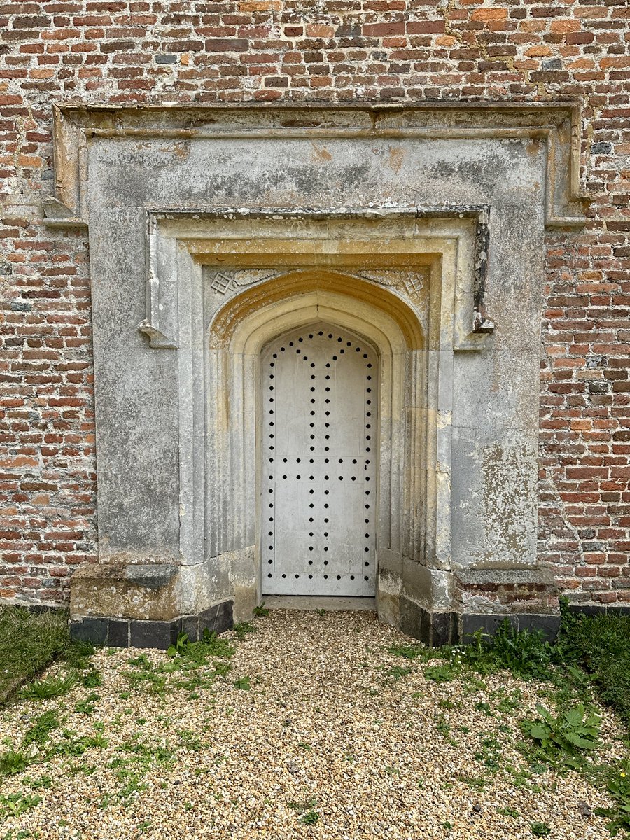The West door of the Chapel of St Paul, Stansted Park, West Sussex - Originally part of the main Stansted House built in 1480, before being ruined in the Civil War, the building was converted into a place of worship in 1807.
#adoorablethursday