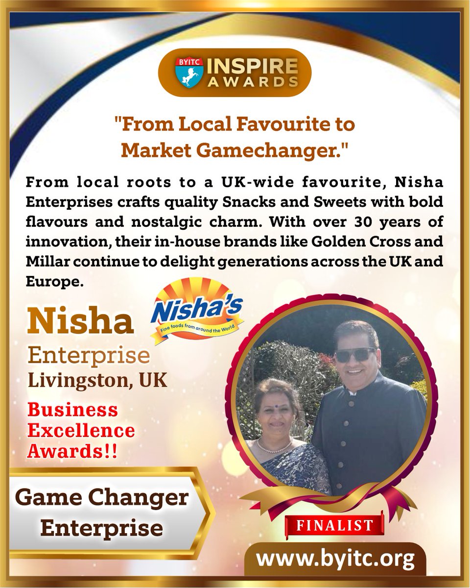 BYITC Business Excellence Awards 2025 Finalist Announcement

Learn more about the BYITC Business Excellence Awards 2025:

byitc.org/business-excel…

#BYITC
#Supermaths
#BusinessExcellence
#NishaEnterprise
#SnackAndSweetInnovation
#GameChangerEnterprise