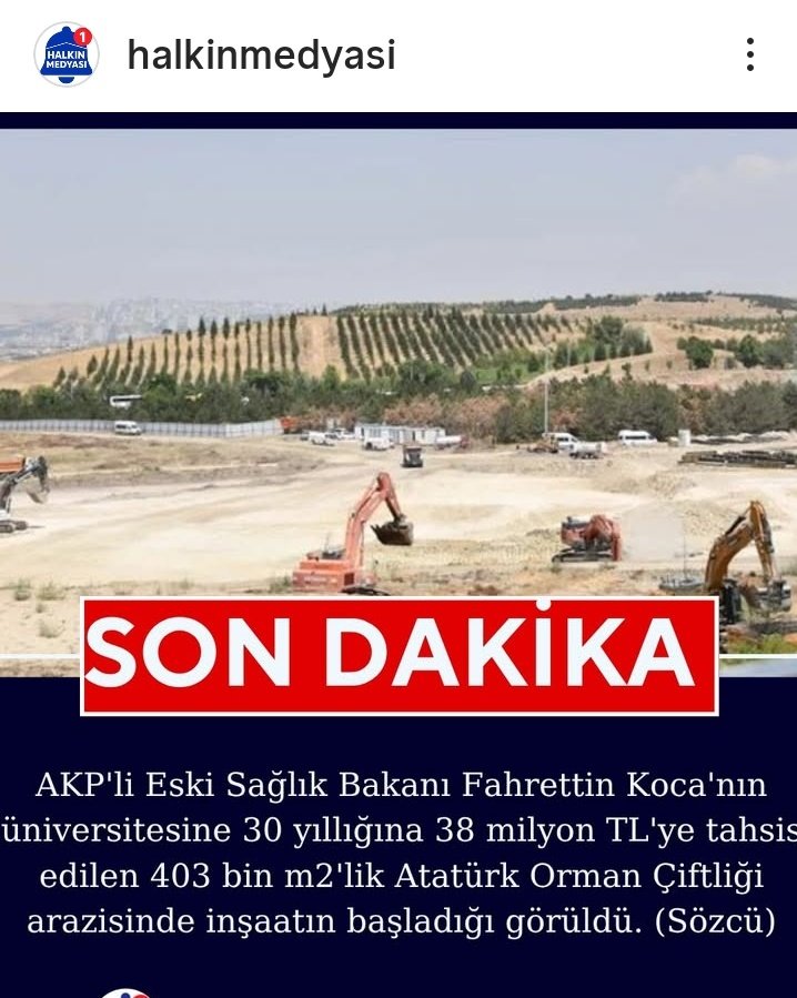 30 yıllığına 38 milyon TL ye tahsis edilmiş.
Yani, Rant işlet devret usülü..