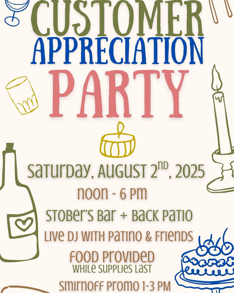 StobersBar's tweet photo. See you there! https://t.co/MnIeyk32gZ