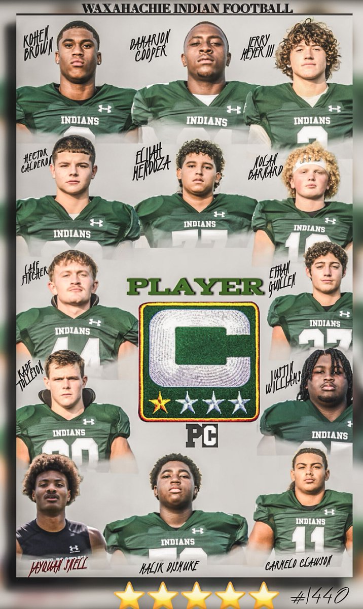 2025 (PC) Player Committee. 
Mission: 
SERVE the people you Lead. 
<a href="/hachiesports/">Waxahachie ISD Athletics</a> 
<a href="/waxahachieqbc/">Waxahachie QBC</a> 
#1440
#HoldTheRope
📸 Sherry Pate