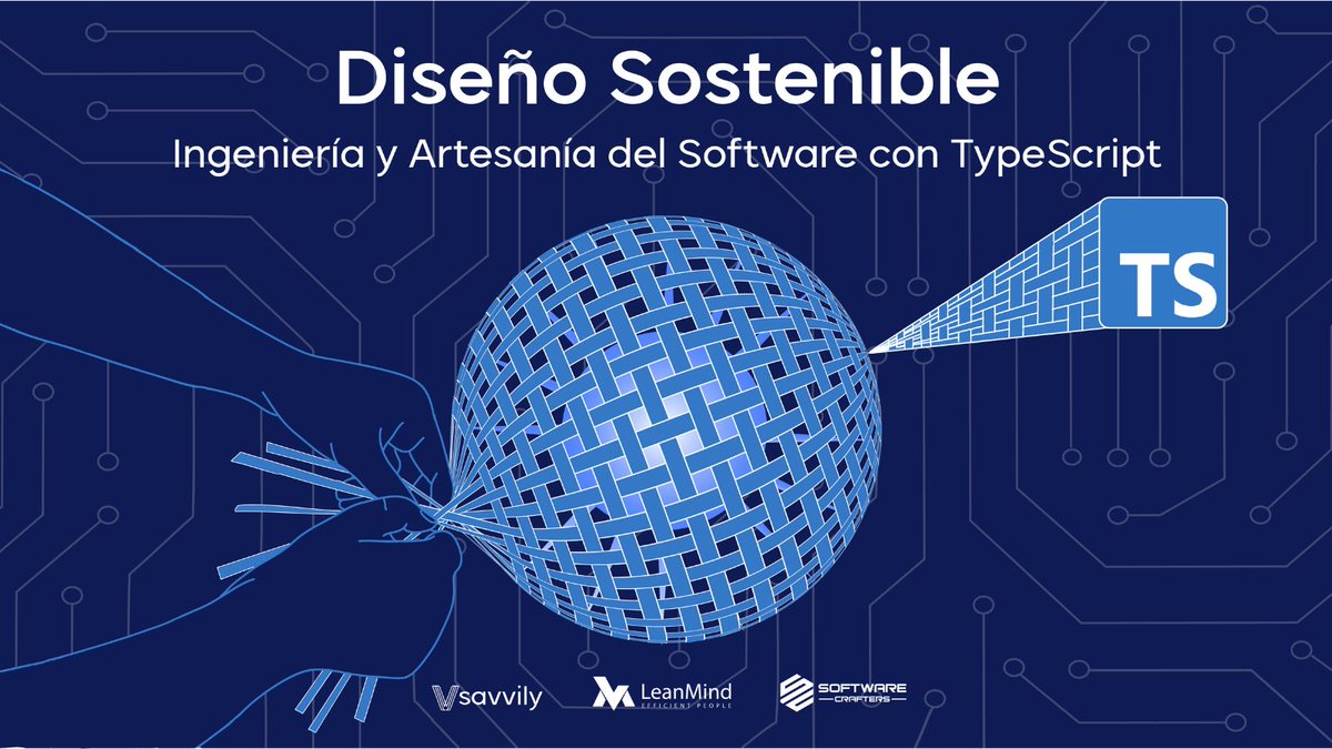 💫Cada vez es más fácil escribir código.

Pero escribir buen código, claro y sostenible, sigue siendo una rareza.

Eso es lo que trabajamos en Diseño Sostenible, y hoy
es el mejor día para apuntarte, porque en unas horas sube el precio 😉

 🚀🚨softwarecrafters.io/diseno-sosteni…