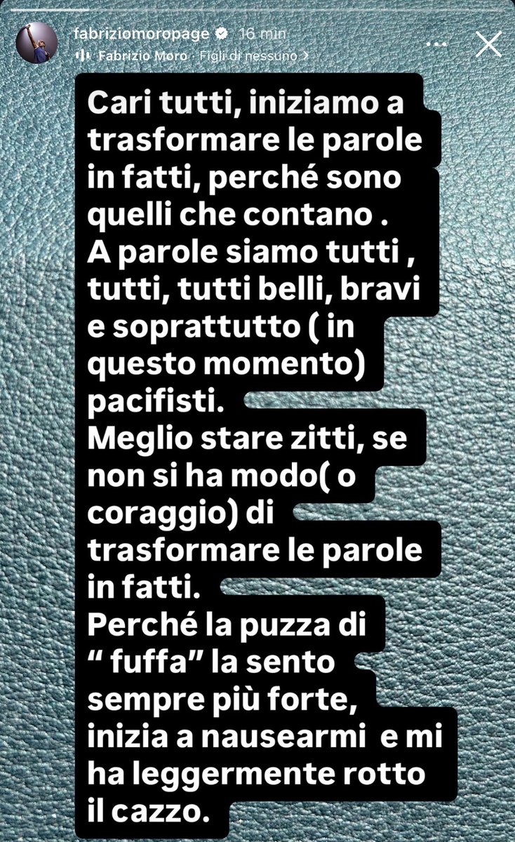 mio uomo anche lui si è rotto il cazzo di quel falso di j0vanotti