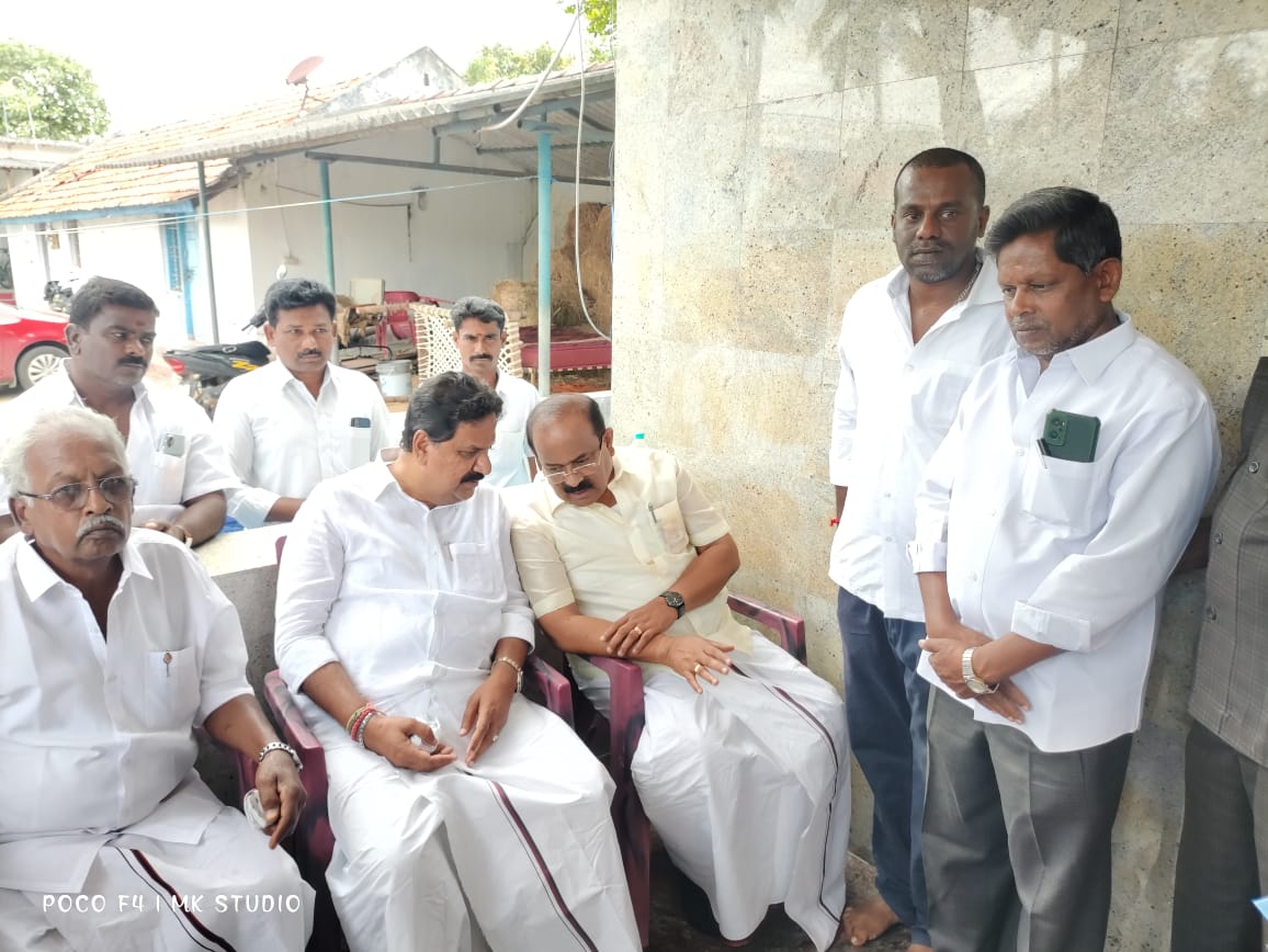கிருஷ்ணகிரி  கிழக்கு மாவட்டம், போச்சம்பள்ளி ஒன்றியம், வீரமலை ஊராட்சியைச் சேர்ந்த மொழிப்போர் தியாகி, முன்னாள் சட்டமன்ற உறுப்பினர் திரு.V.C.கோவிந்தசாமி.,EX MLA, அவர்களின் படத்திறப்புவிழாவில் தமிழ்நாடு உணவு மற்றும் உணவுப் பொருள் வழங்கல் துறை அமைச்சரும், கிருஷ்ணகிரி மாவட்ட பொறுப்பு