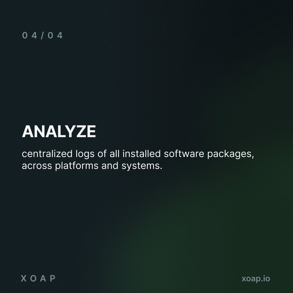 Rolling out software at scale doesn’t have to be complex.

Here’s the framework we’ve found most effective:

• Clear roles &amp; dependencies
• Automated deployments
• Hardened configurations
• Full visibility

More on modern application management: xoap.io/application-ma…