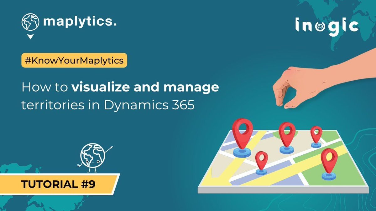 Maplytics's tweet image. 📍 Tutorial 9 of #KnowYourMaplytics is here!

Learn how to visualize &amp;amp; manage territories in #Dynamics365 using Maplytics.

🎥 Watch now: bit.ly/3HcHMKe
 
#TerritoryManagement #CRMMaps #Datavisualization