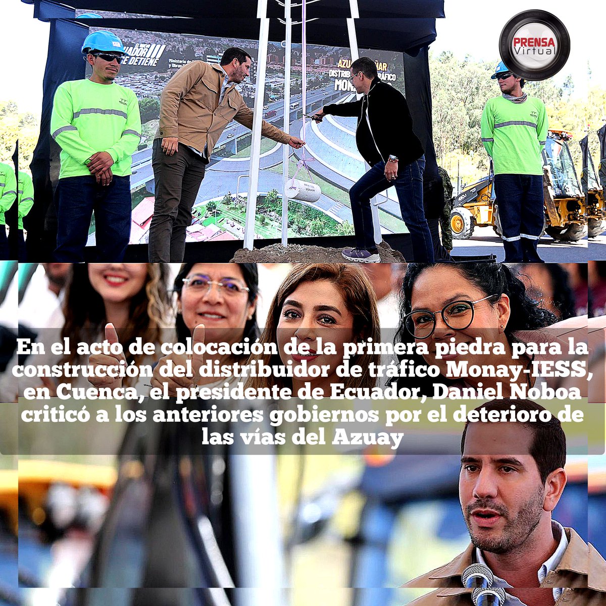 #Cuenca// el Ministerio de Transporte y Obras Públicas no descarta la construcción de "PEAJES PARA RECUPERAR LA INVERSIÓN".