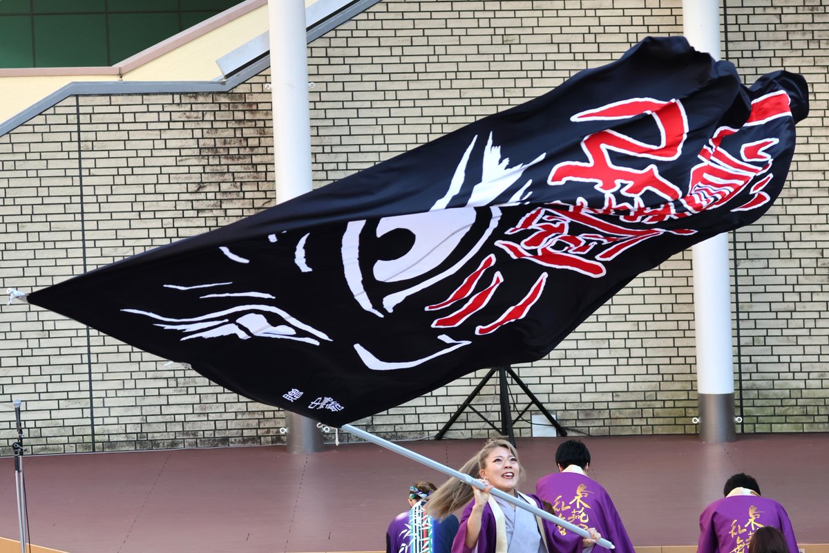 mk402003's tweet photo. いずみよさこい祭り2025　２日目　梟燕乱舞(三國鷙&amp;柊燕)　さん　の写真です。（１／４）

#梟燕乱舞三國鷙&amp;柊燕
#梟燕乱舞
#三國鷙
#柊燕
#いずみよさこい祭り2025
#いずみよさこい
@sangokushi_3594 https://t.co/9jyI7x8YUu