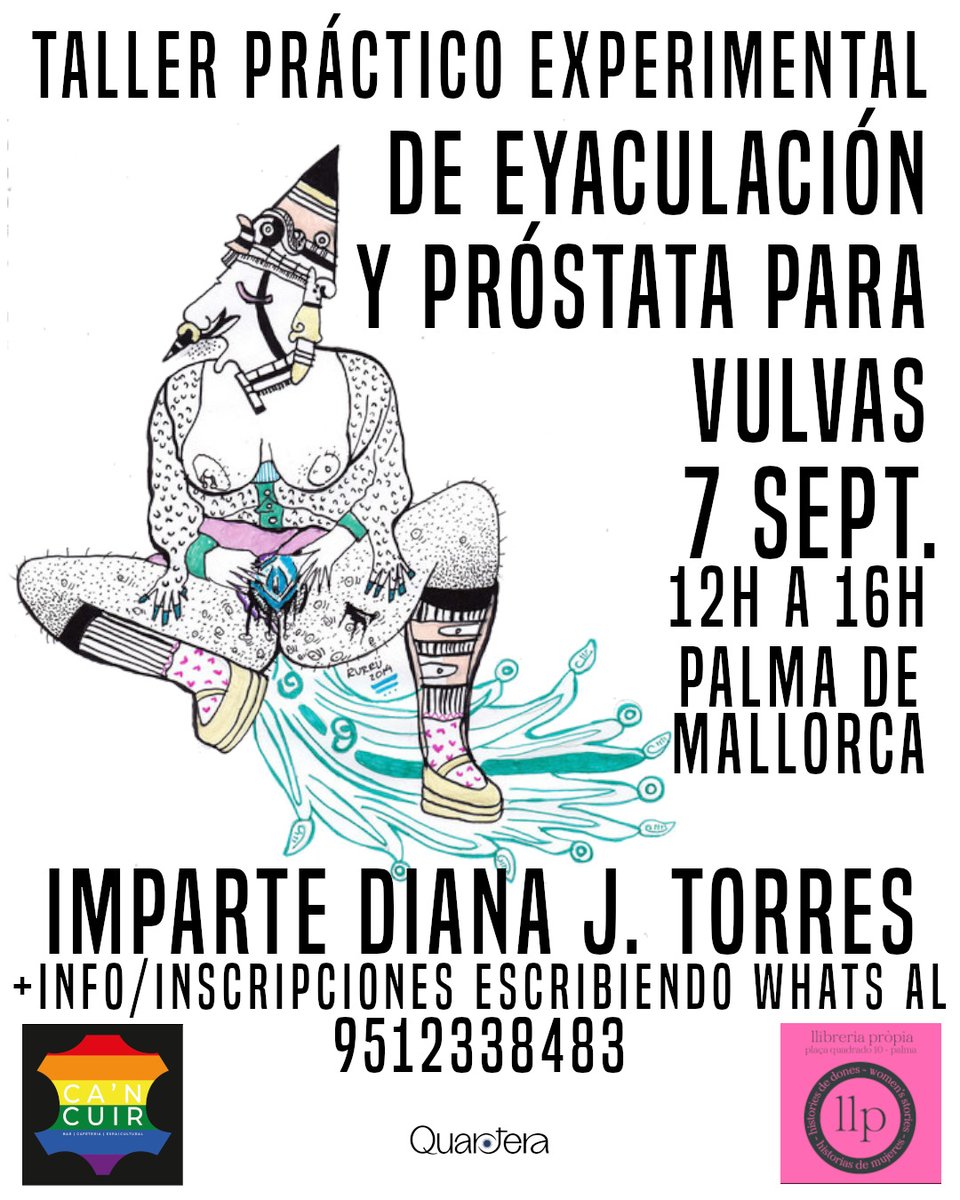 Tallercito en Mallorca!! Inscripciones abiertas.
Mas info escribiendo al whats+529512338483