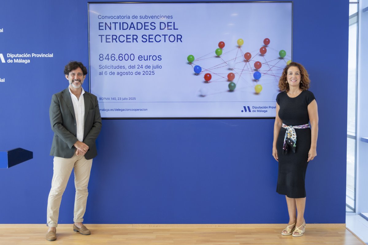 La Noria (@lanoria_mlg) on Twitter photo 🤝 ¡Abierta la convocatoria de ayudas al Tercer Sector de <a href="/ServSocialesMLG/">Servicios Sociales de la Diputación de Málaga</a> de <a href="/diputacionMLG/">Diputación de Málaga</a>!
Plazo abierto hasta el 6 de agosto 📆
🔹 Proyectos de intervención social (hasta 20.000 €) 🔹Obras, equipamientos y vehículos (hasta 59.900 €)
🔗bit.ly/3Jd0HFi 🤝 ¡Abierta la convocatoria de ayudas al Tercer Sector de <a href="/ServSocialesMLG/">Servicios Sociales de la Diputación de Málaga</a> de <a href="/diputacionMLG/">Diputación de Málaga</a>!
Plazo abierto hasta el 6 de agosto 📆
🔹 Proyectos de intervención social (hasta 20.000 €) 🔹Obras, equipamientos y vehículos (hasta 59.900 €)
🔗bit.ly/3Jd0HFi