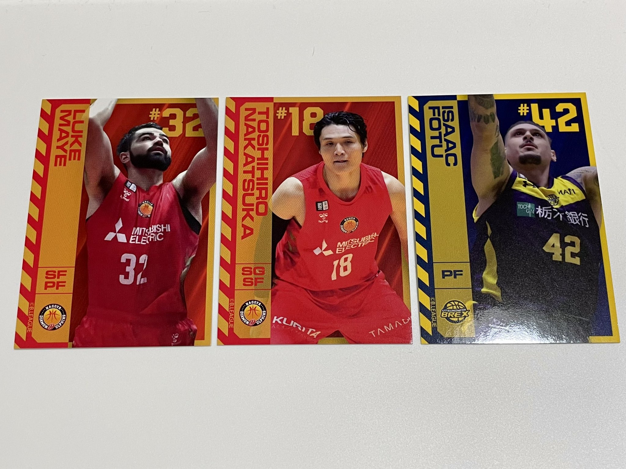 宇都宮ブレックス コラボカフェ Bリーグ トレカ カード アイザック・フォトゥ 宇都宮ブレックス コラボカフェ Bリーグ トレカ カード