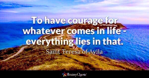 THE'ROLLING'ROCKSTAR (@the_r_rockstar) on Twitter photo 👉 "To have courage for whatever comes in life — everything lies in that."
—Saint Teresa of Avila #ThursdayMotivation #SuccessTRAIN #leadership #quote via <a href="/elaine_perry/">Elaine Perry</a> 👉 "To have courage for whatever comes in life — everything lies in that."
—Saint Teresa of Avila #ThursdayMotivation #SuccessTRAIN #leadership #quote via <a href="/elaine_perry/">Elaine Perry</a>
