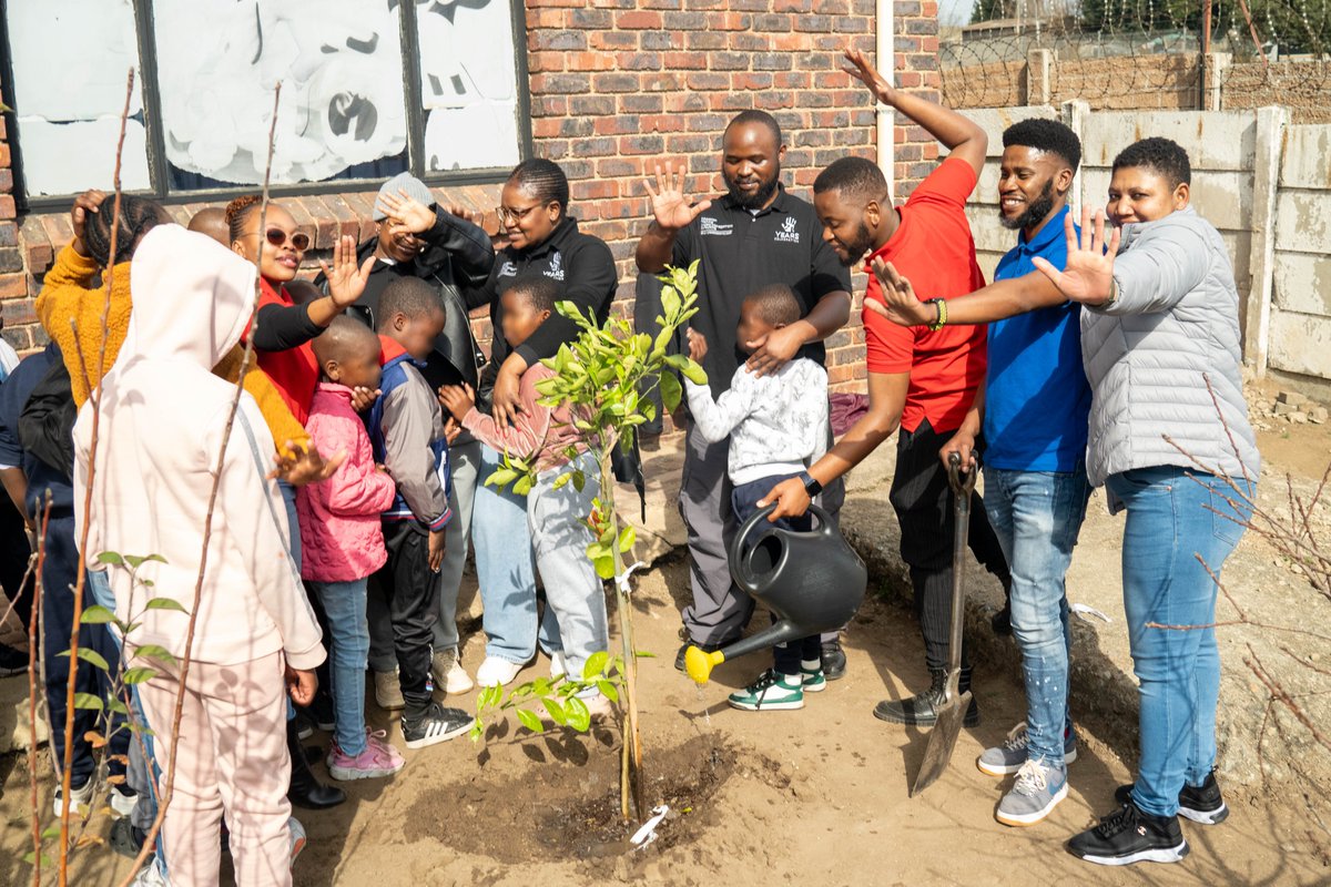 agsa_sa's tweet photo. As we wrap up Mandela Month, we reflect on a day well spent at an orphanage home, planting trees, sharing laughter, and making memories with children. 

Thank you to everyone who helped make this day special. Small acts, big hearts, that is the spirit of Madiba.
#MandelaDay2025 https://t.co/fmGwMpFPuJ