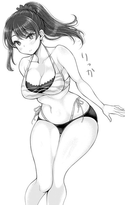 グリッドマンからの六花さん水着 