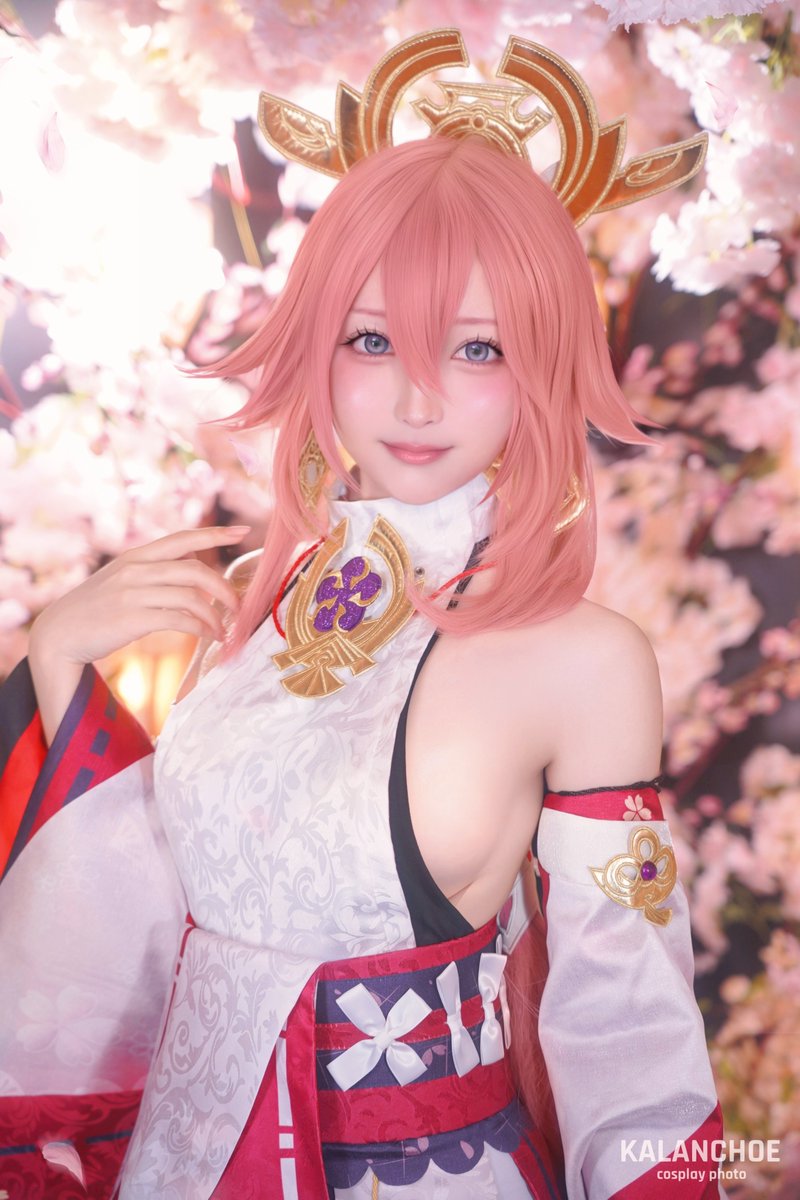 KALANCOS's tweet image. 【コスプレ｜ Cosplay】
原神｜八重神子

#スタジオこむや
--------------------
#原神コスプレ #GenshinImpact #原神 #cosplay