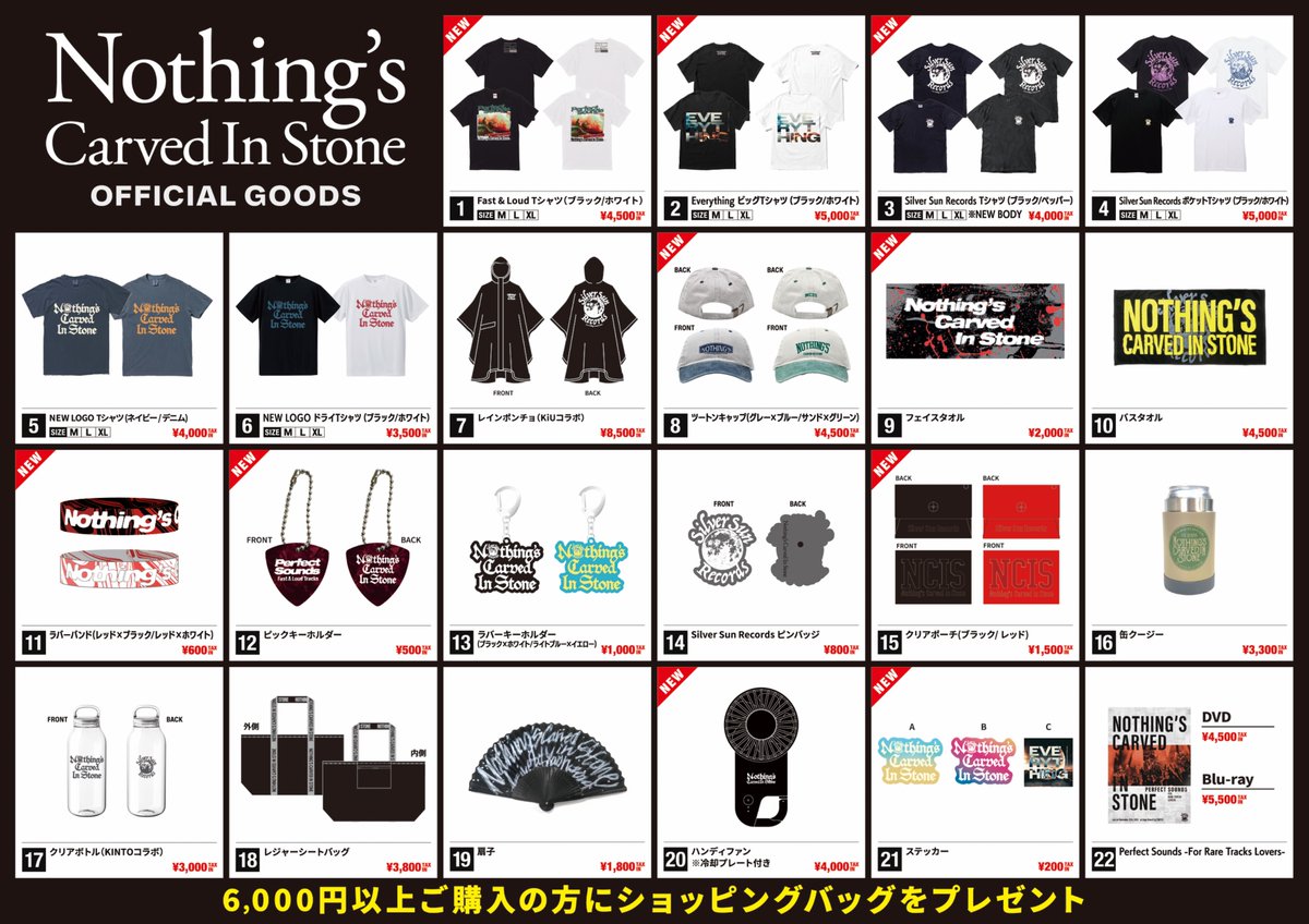 GOODS】 今週末からの”Perfect Sounds 〜Fast & Loud Tracks〜”で販売