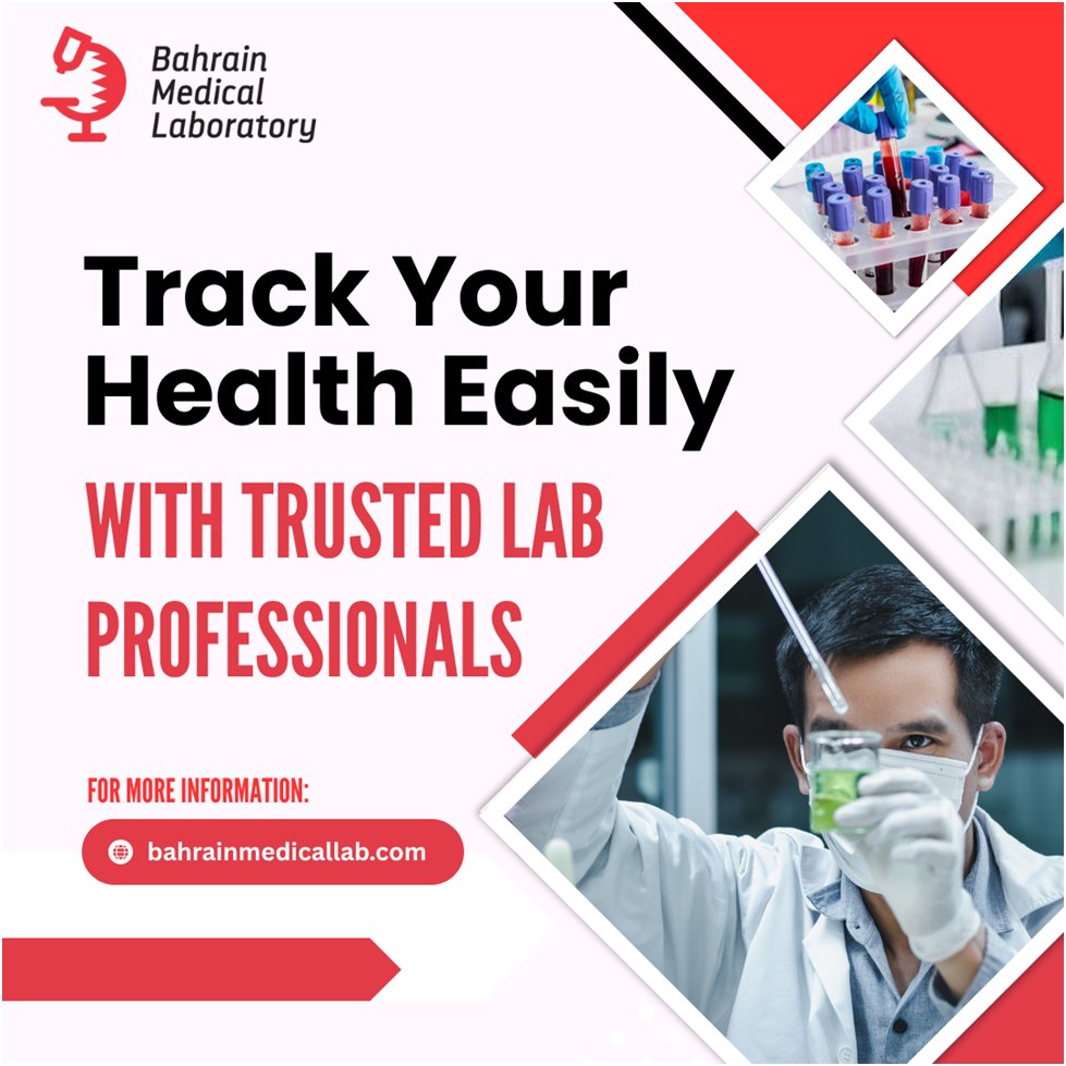 bahrain_Lab's tweet image. Stay on top of your health with over 100+ advanced tests at Bahrain Medical Lab. Fast, accurate results you can trust!

Book a home visit or walk in anytime at bahrainmedicallab.com/test-2/

#BahrainMedicalLab #HealthCheckup #DiagnosticTesting #MedicalLabBahrain #LabTestsMadeEasy