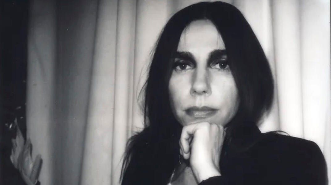 "My eyes were drawn to her slightly 'sick of it' gaze on the black-and-white cover, with her hair splayed out poignantly in what felt to me like defiance": Eleanor Fletcher walks you through the best – and worst – places to start with PJ Harvey buff.ly/8GJPoKc