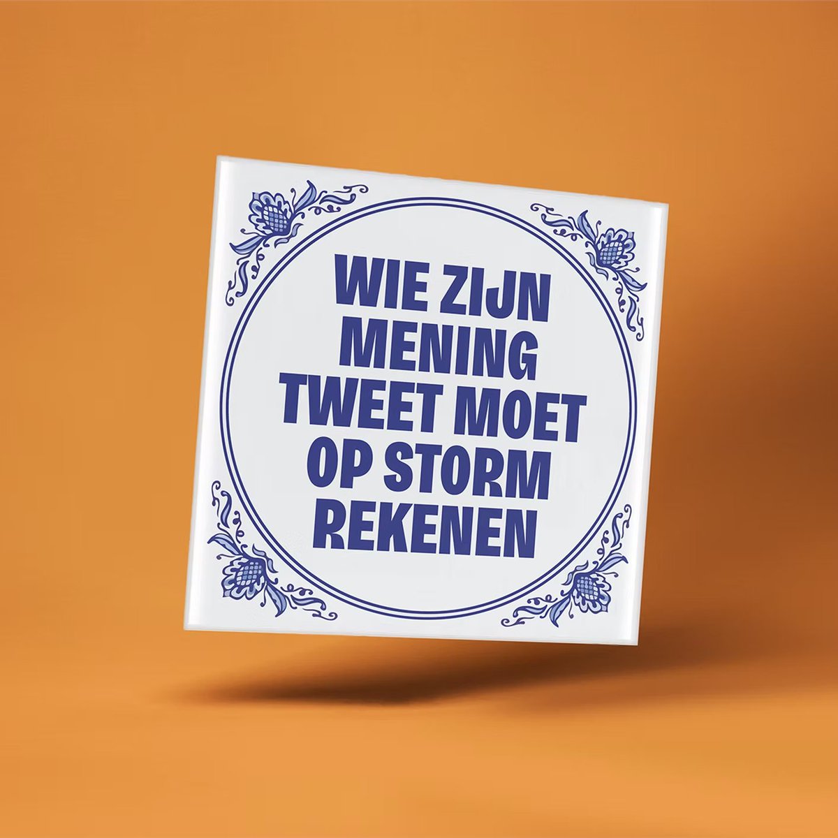 MetBabett's tweet image. 💨 Eén mening. Tien retweets. Honderd boze mensen in je DM. ...Wie zijn mening tweet, moet op storm rekenen! #Nieuwespreekwoorden