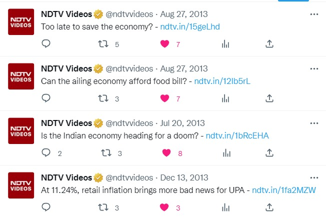 Those were the Golden days of the Indian Economy
