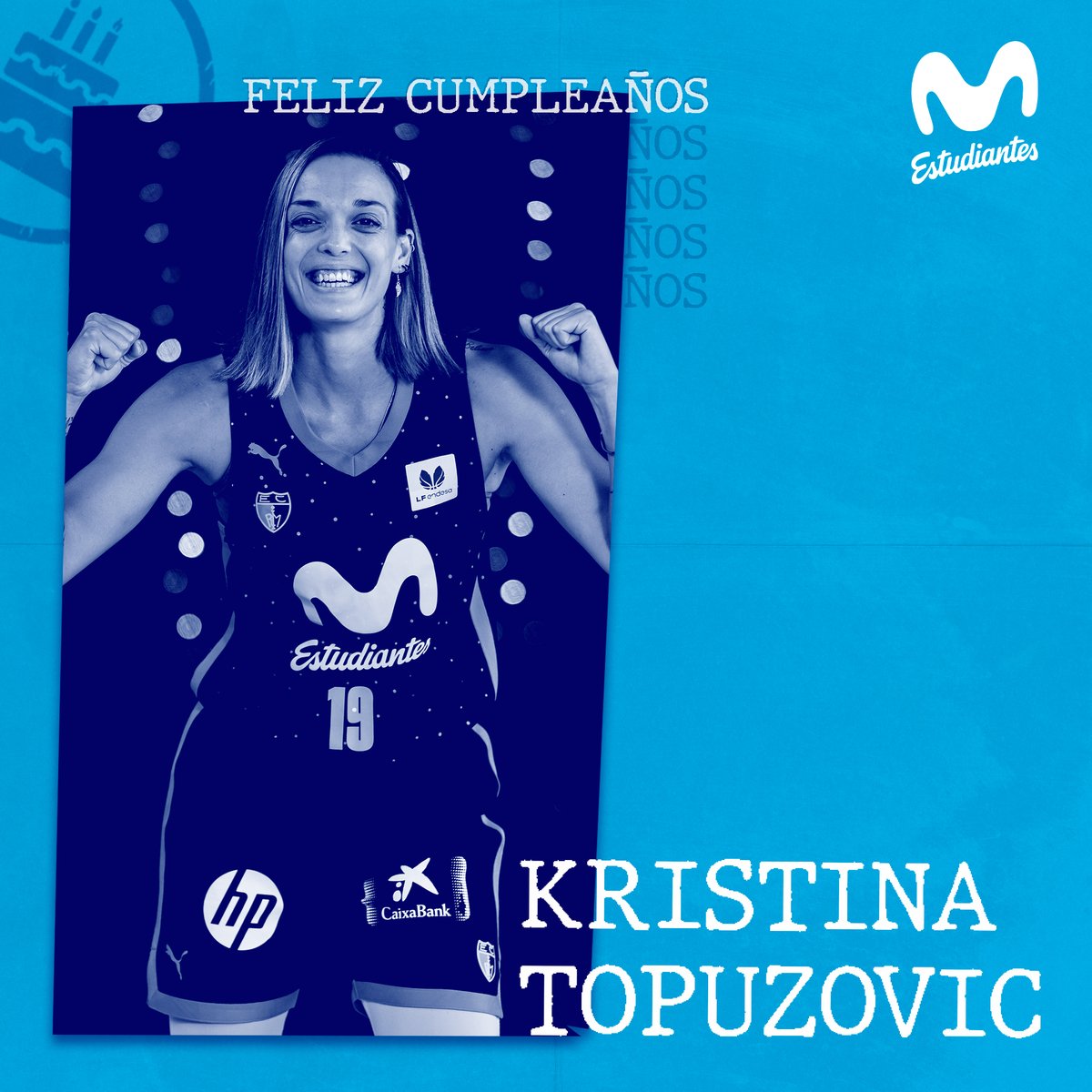 MovistarEstu's tweet photo. 🖤 Hoy cumple años nuestra woman in black🎂

¡Felicidades, @KTopuzovic ! 😃 https://t.co/BybIVQfMfh