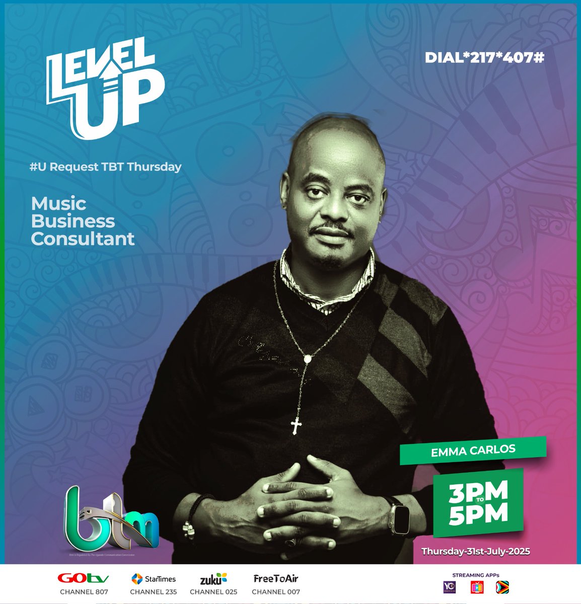 DON'T MISS RIGHT NOW -EMMA CARLOS ON <a href="/levelupbtmtv/">LEVEL UP BTM TV</a>