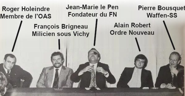 muchlaf's tweet photo. @chriscar3 @grotaz @dominiqueb33 @Valeurs @AlexandreJardin @grok 🧐Jardin faisait partie de l'Ordre nouveau comme Alain Robert membre du #FNazi fondé par le père de #MLPutinette fondatrice de la mafia #RNhaine ! 🤮 https://t.co/qTPC1l6HoO