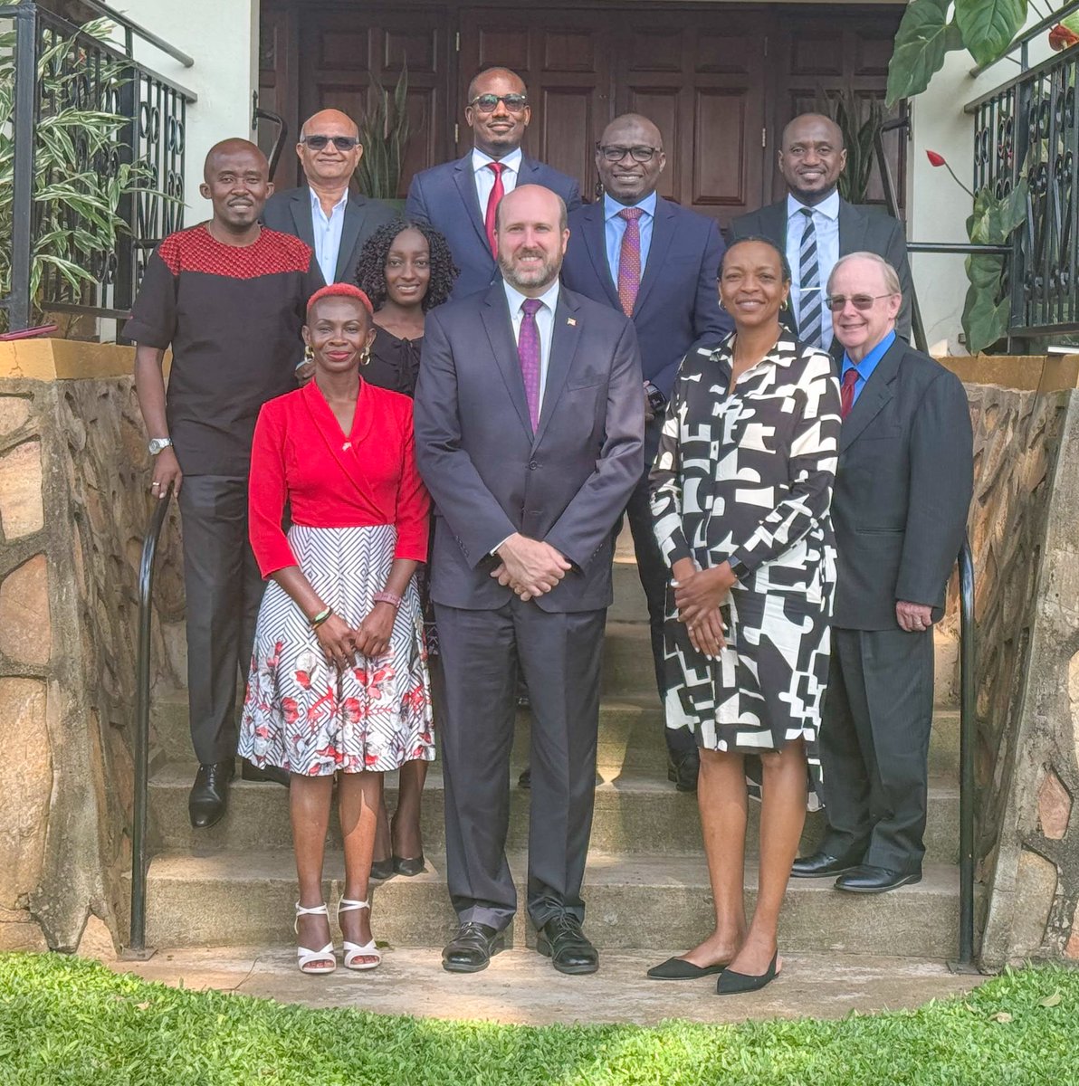 U.S. Mission Uganda (@usmissionuganda) on Twitter photo "Great meeting with <a href="/AmChamUganda/">AmCham Uganda</a>’s new leadership! We had a vibrant discussion on expanding trade and investment opportunities and supporting 🇺🇸 businesses in Uganda. I look forward to continuing to work together for #USUGSharedProsperity." - #AmbPopp "Great meeting with <a href="/AmChamUganda/">AmCham Uganda</a>’s new leadership! We had a vibrant discussion on expanding trade and investment opportunities and supporting 🇺🇸 businesses in Uganda. I look forward to continuing to work together for #USUGSharedProsperity." - #AmbPopp