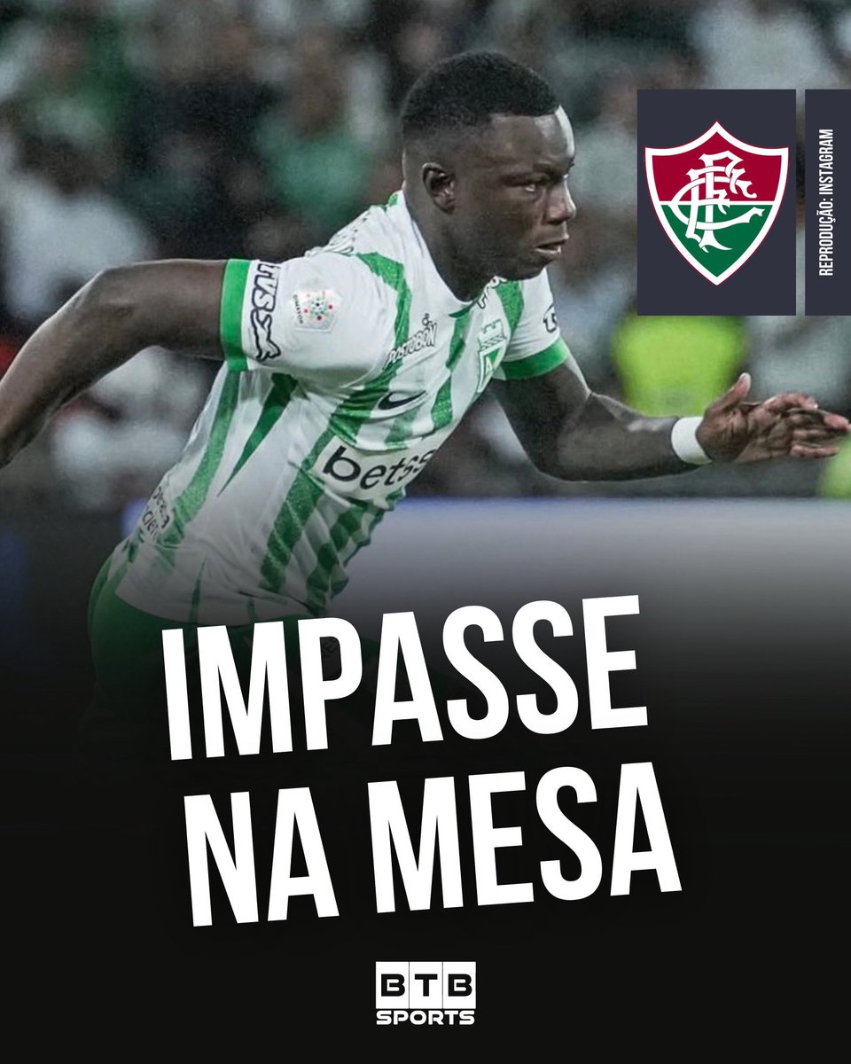 O Fluminense decidiu paralisar as tratativas por Hinestroza após impasse com o Atlético Nacional.

O clube colombiano exige manter o jogador nos confrontos contra o São Paulo pela Libertadores e ainda tenta incluir o atacante Kevin Serna na negociação.

O Tricolor, no entanto,