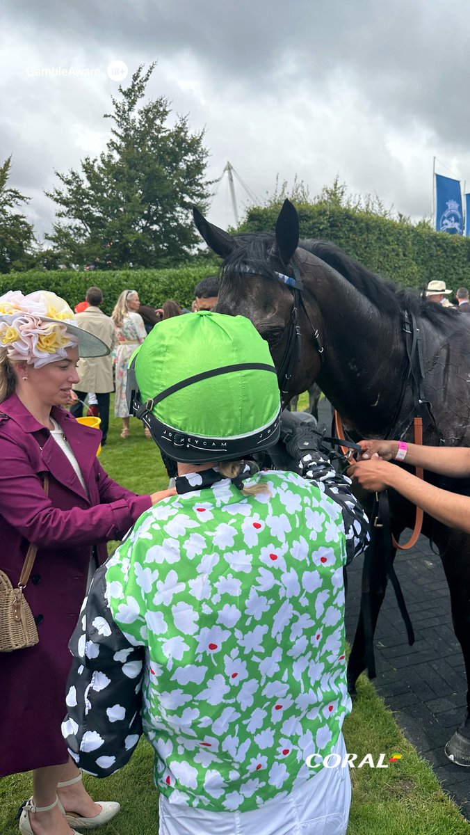Post-race debrief with trainer <a href="/ahaynesracing/">Alice Haynes Racing</a> 🏇🏼