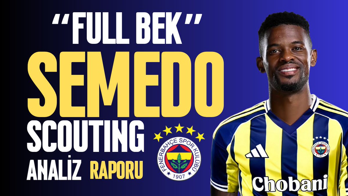 16:00 da canlı yayında hem Semedo analizi , hem de gündem ile görüşürüz 

youtube.com/live/VD6Ibh88K…